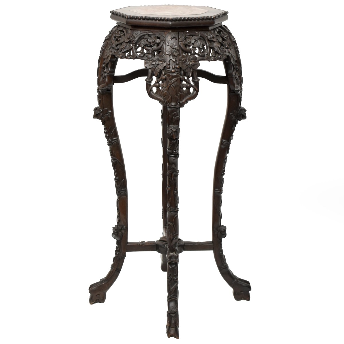 Chinese Carved Plant Stand