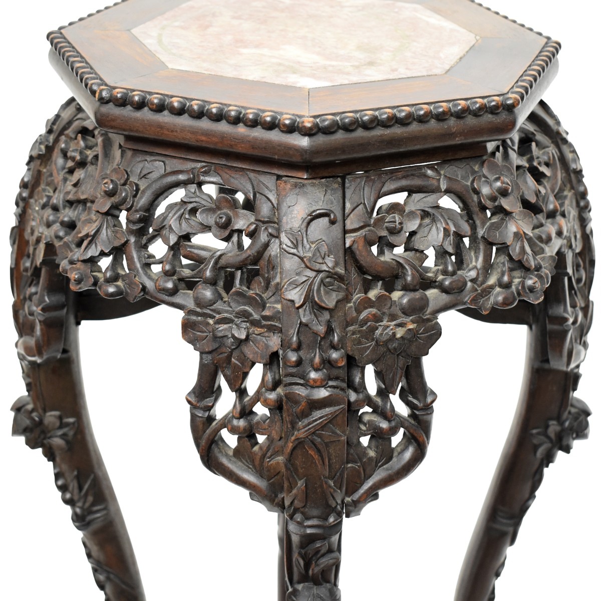 Chinese Carved Plant Stand