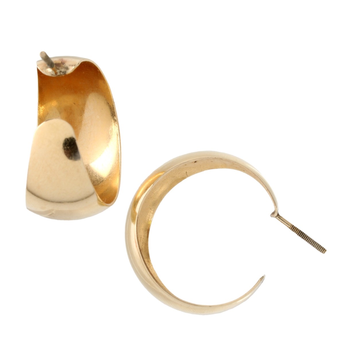 14K Hoop Earrings