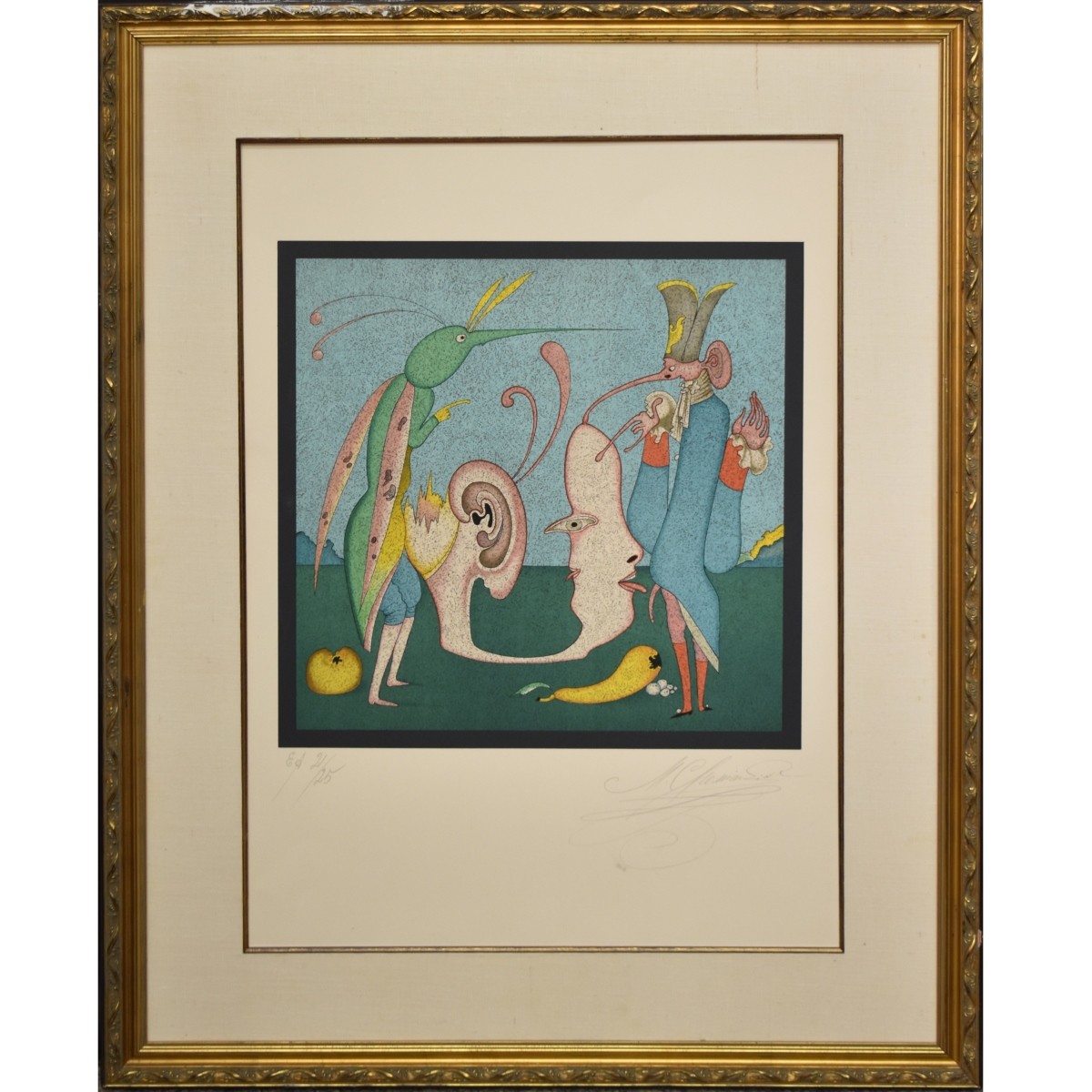 Mihail Chemiakin, Russian-American (b. 1943)