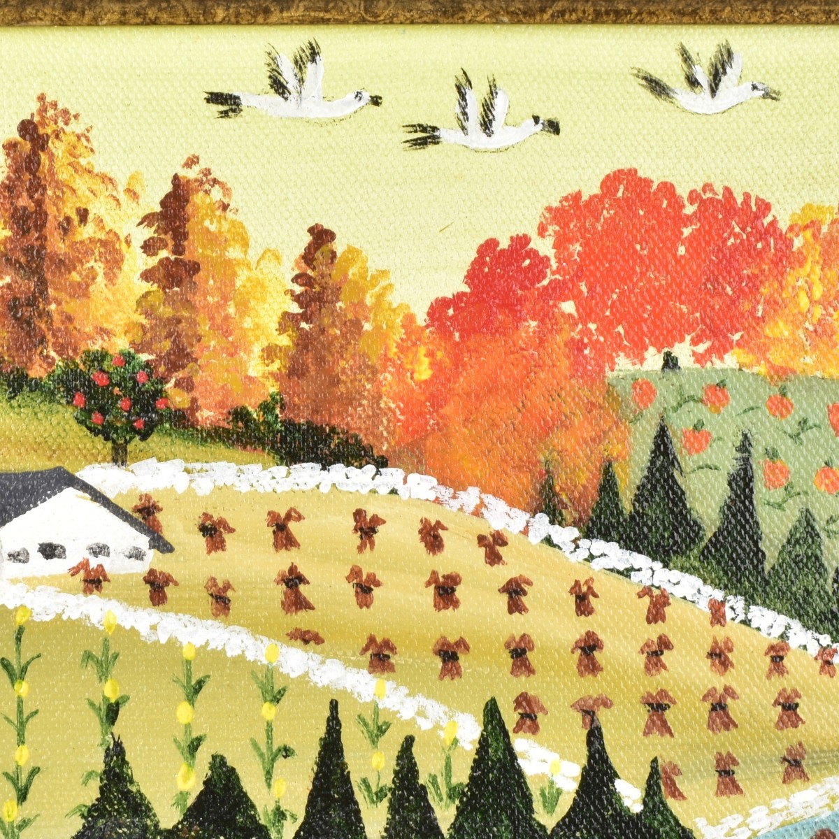 Barbara Downtain Oil on Canvas