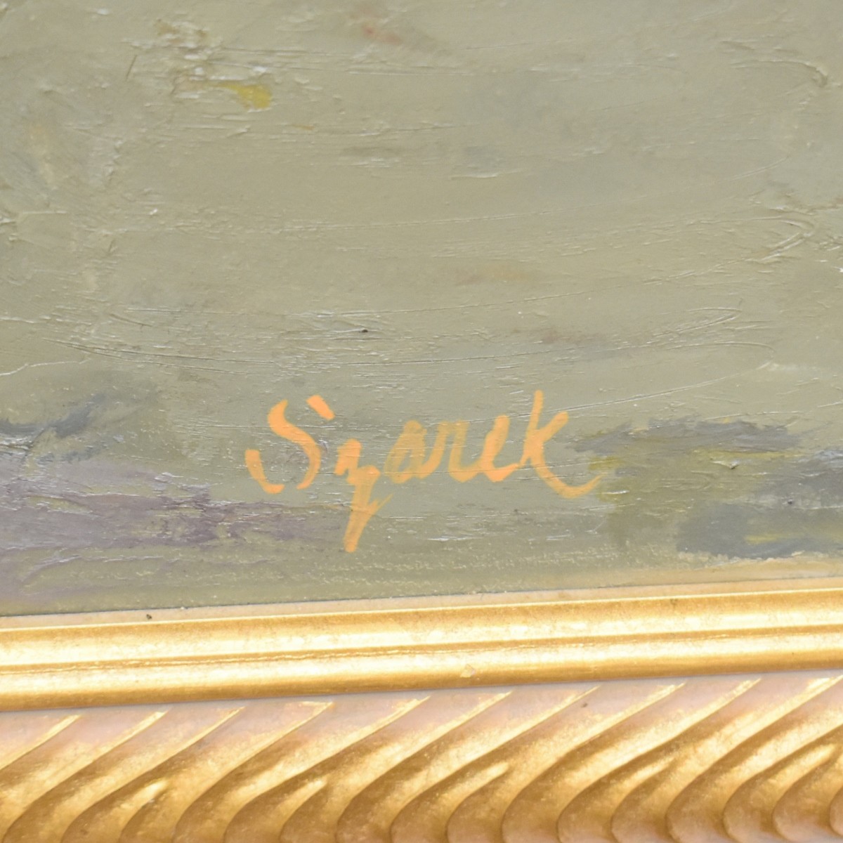 Large Oil on Canvas Landscape