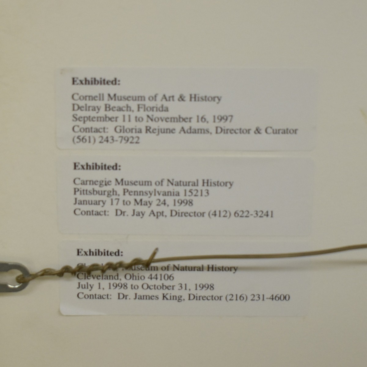 Donald M. Robinson, Am. (Contemporary)