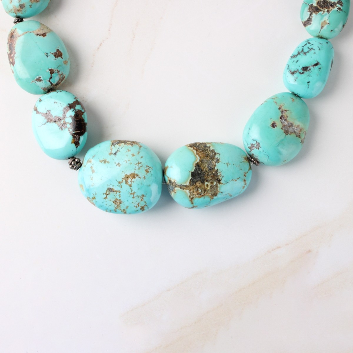 Turquoise and Silver Necklace