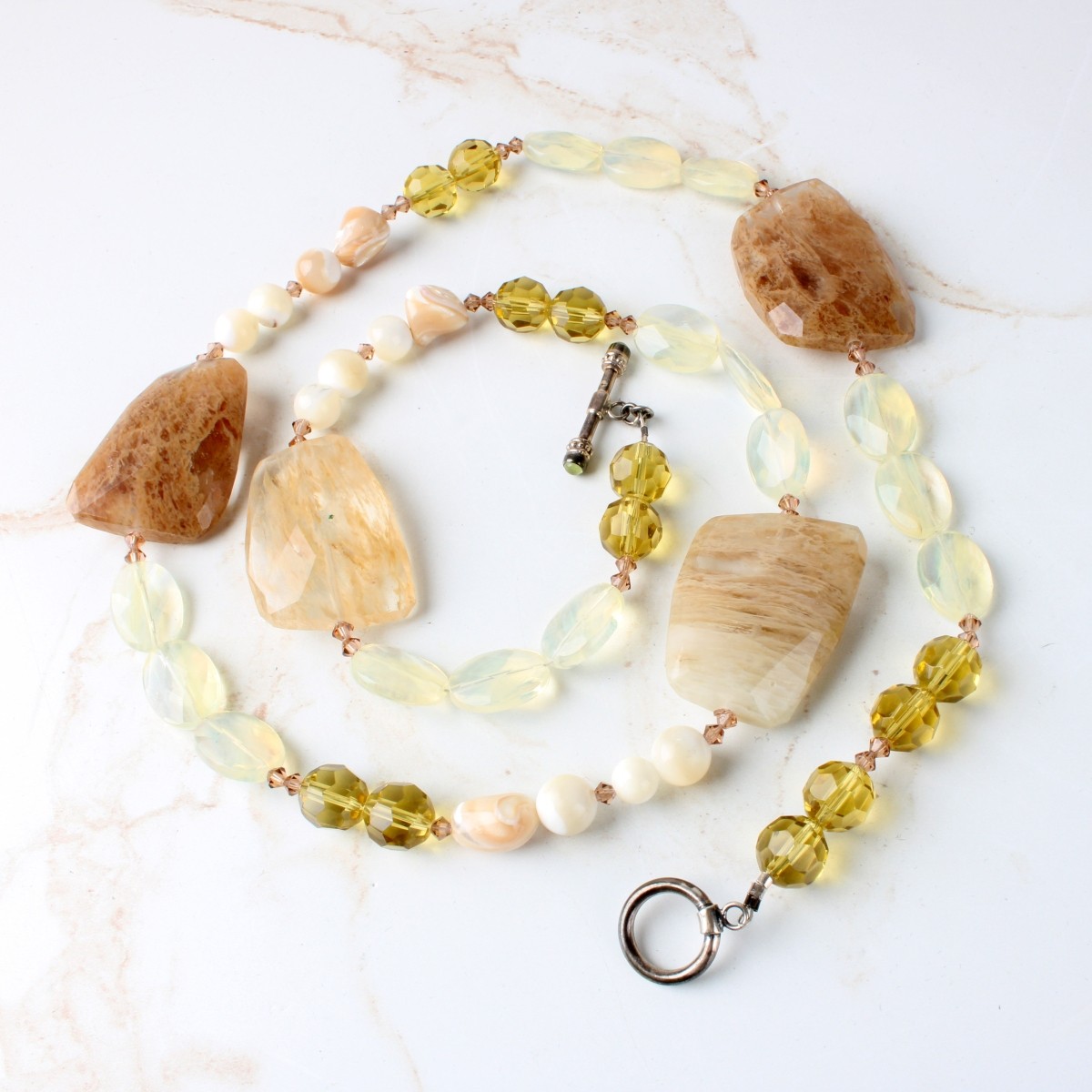 Natural Gemstone and Hardstone Jewelry