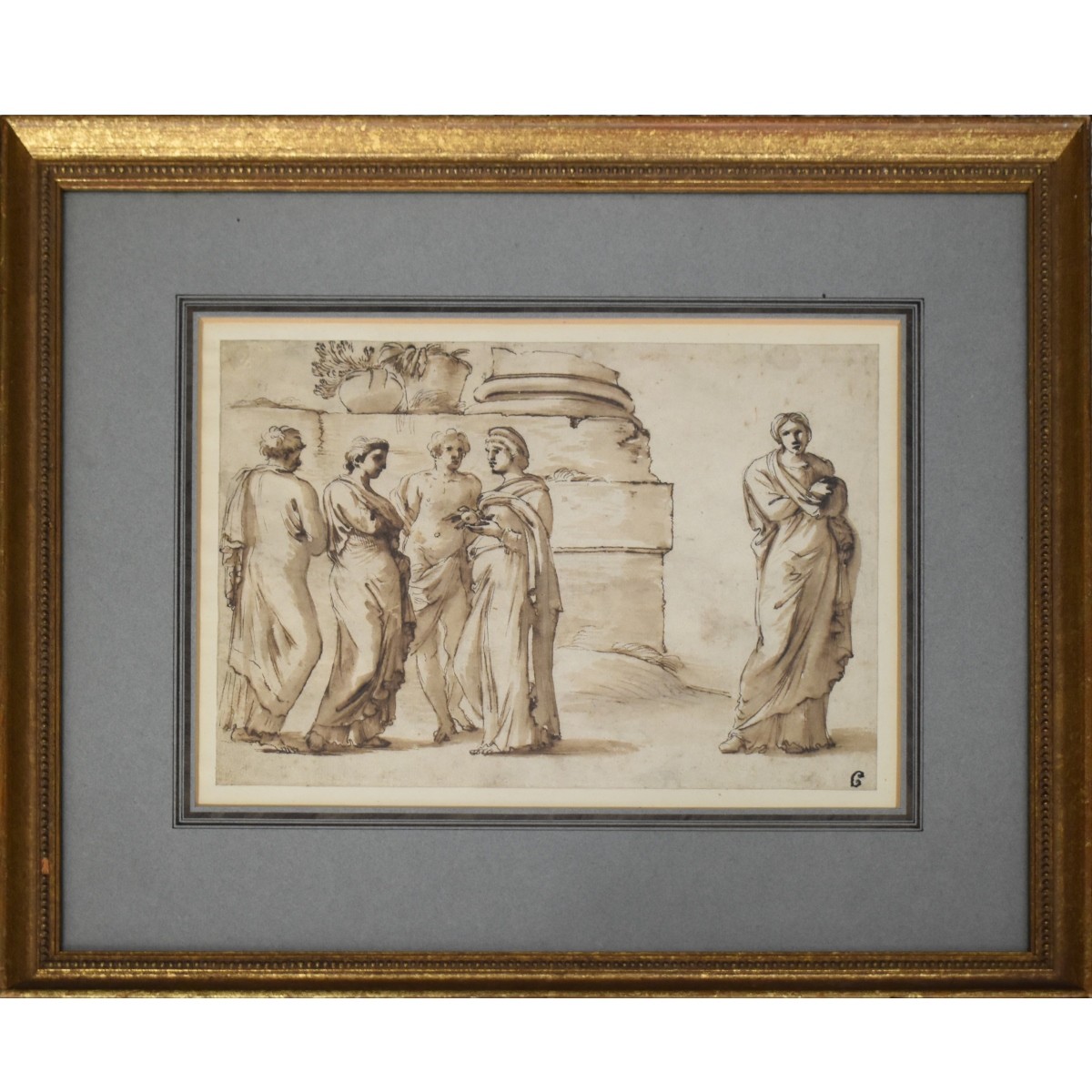 Attrib. Pier Francesco Mola, It. (1612-1666)