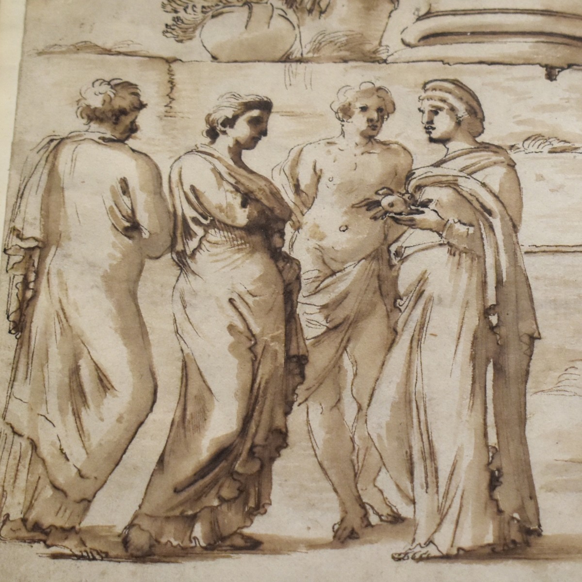 Attrib. Pier Francesco Mola, It. (1612-1666)