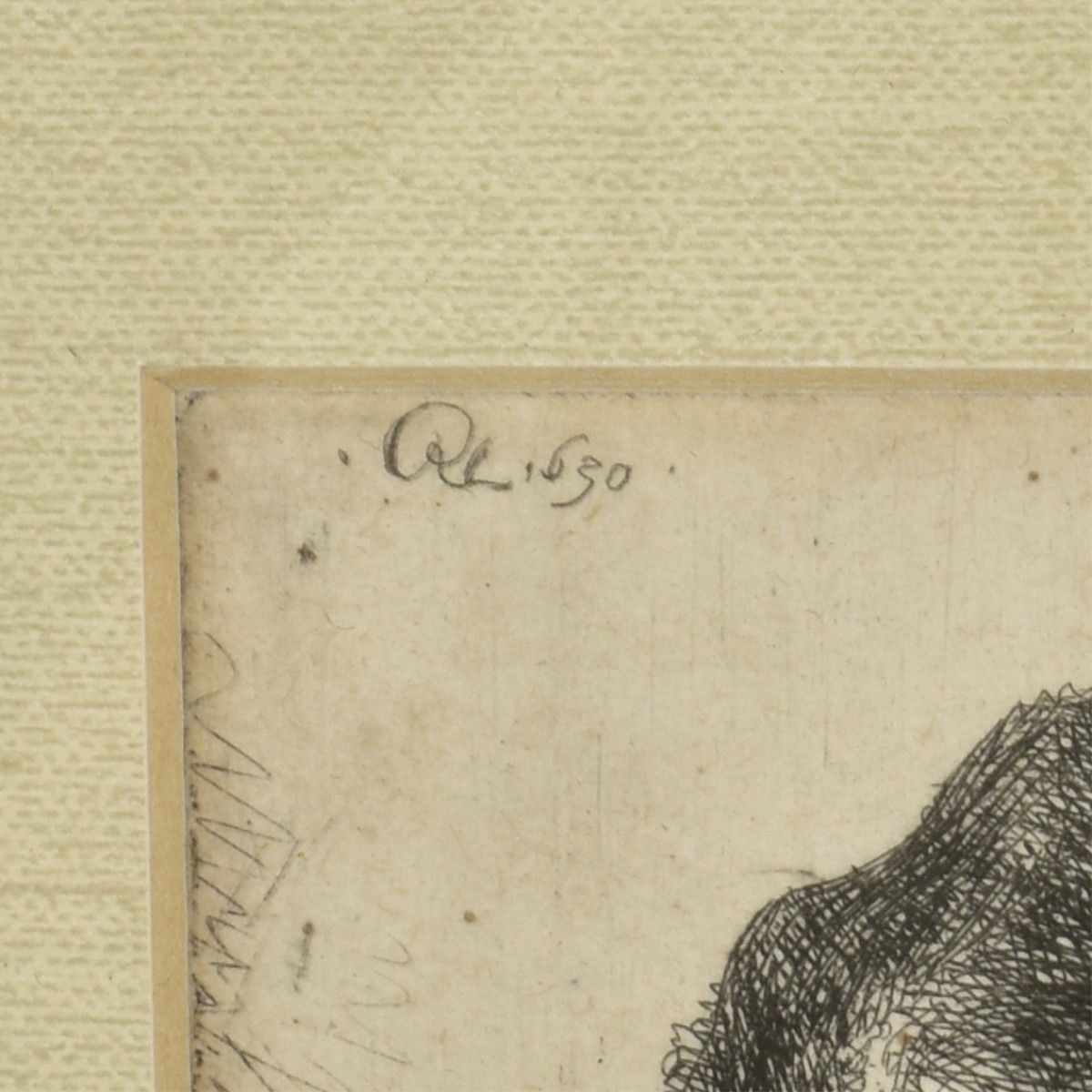 Rembrandt "Man Wearing High Cap"