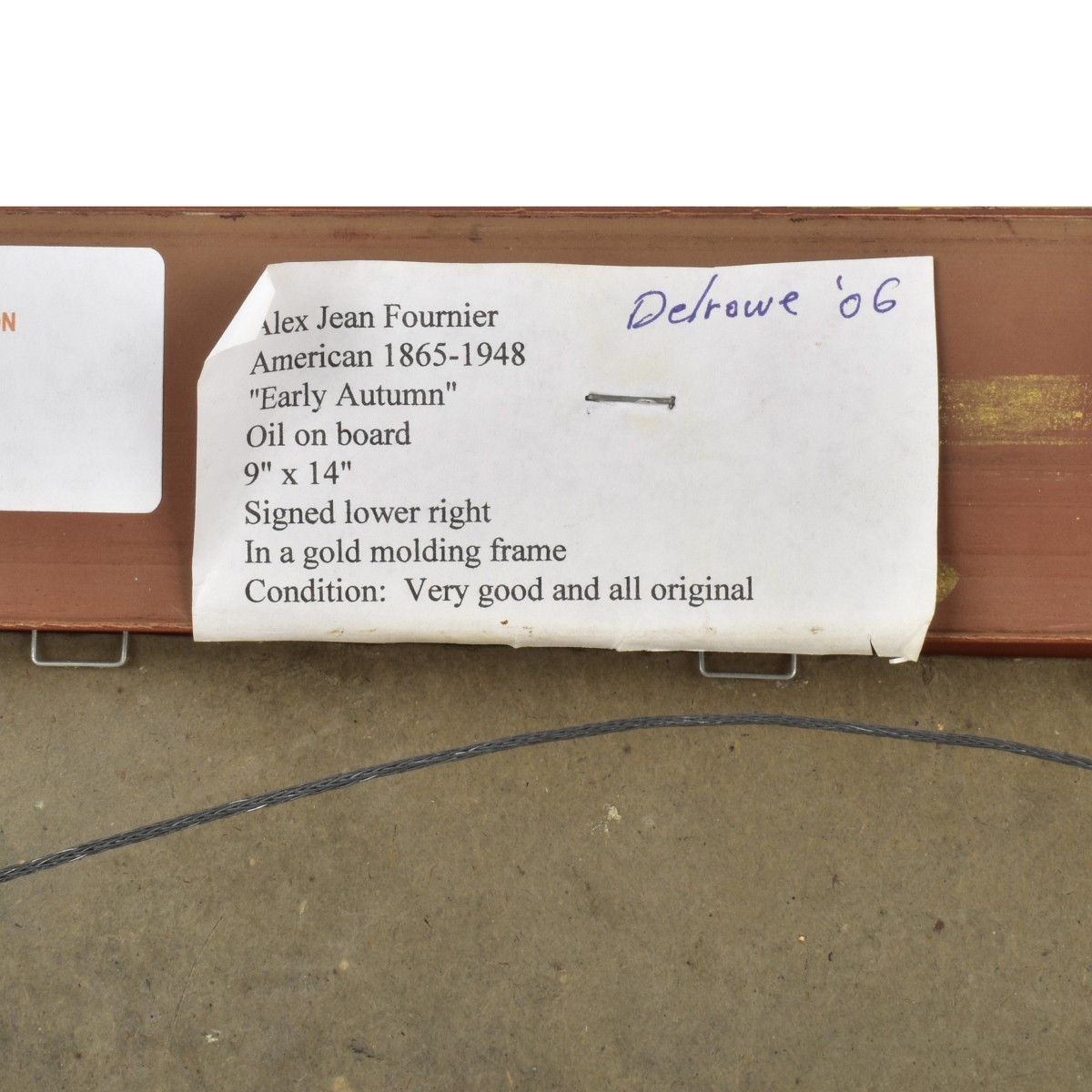 Alex Jean Fournier, Am. (1865-1948)