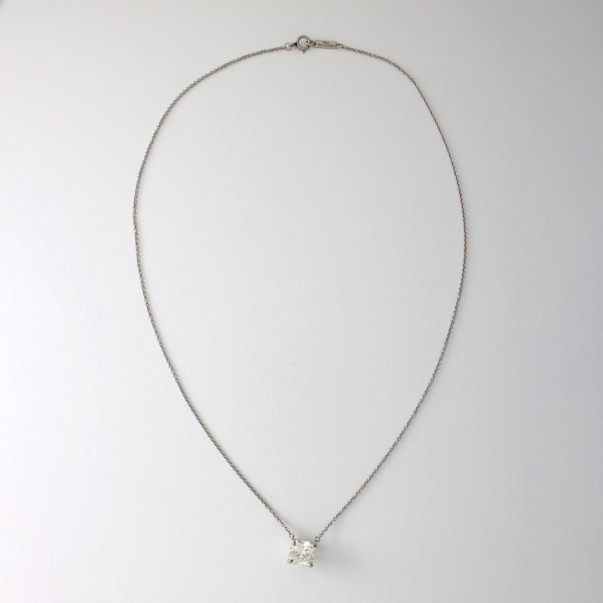 Tiffany & Co Diamond and Platinum Necklace