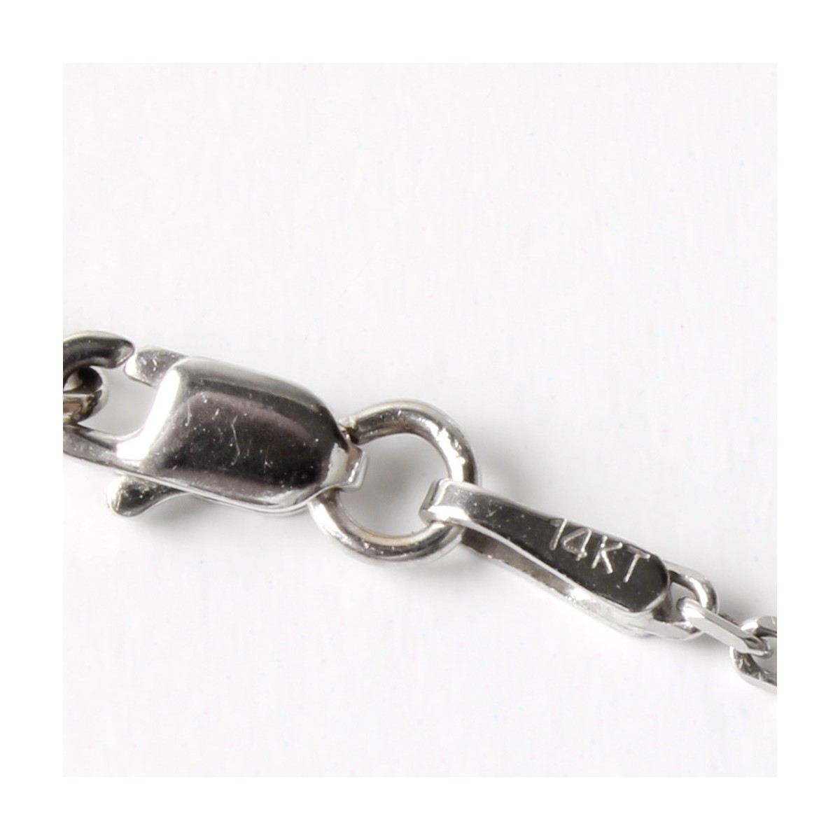 Deco Diamond, Sapphire & 14K Necklace