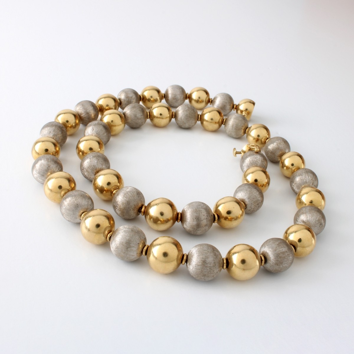 18K Bead Necklace