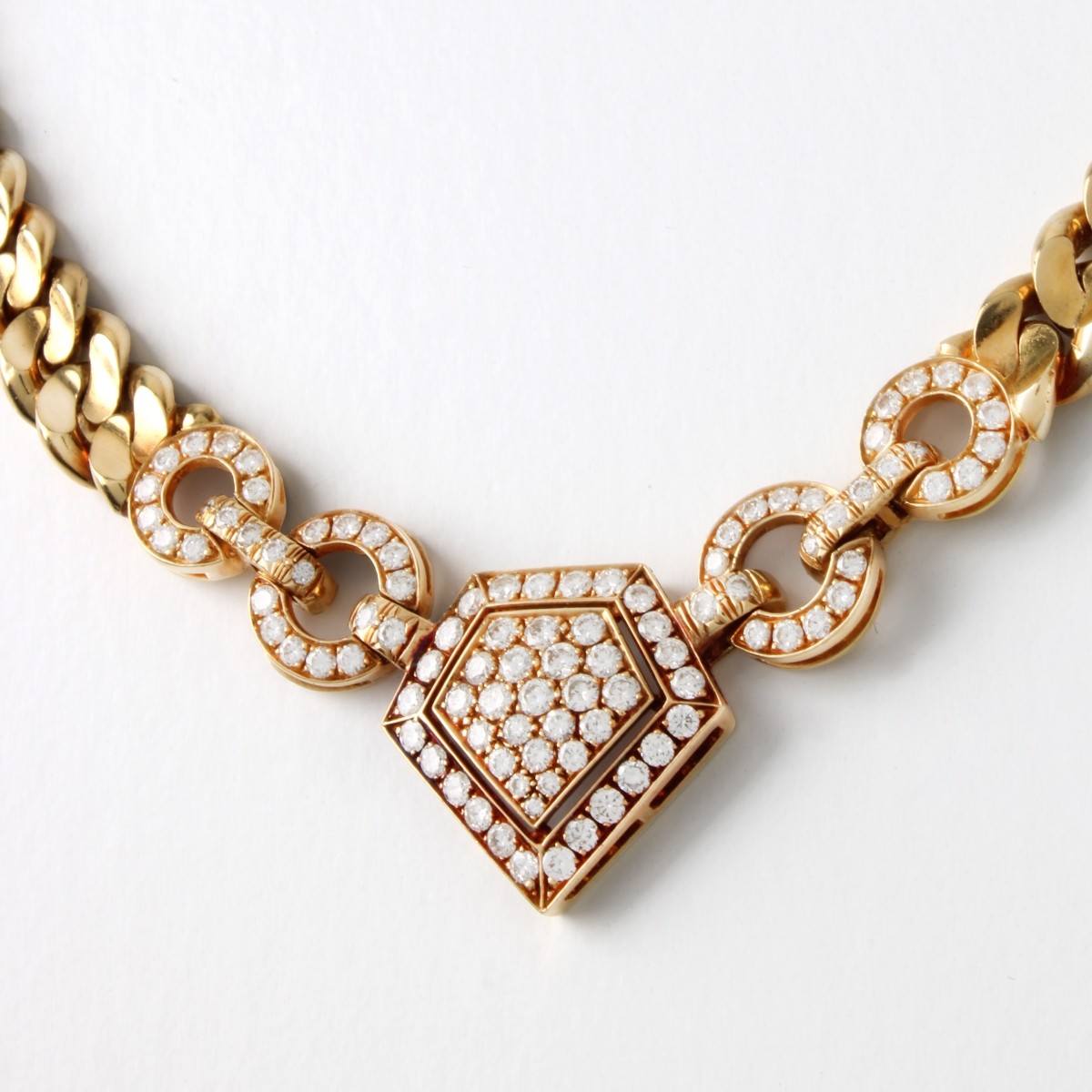 Diamond and 18K Necklace