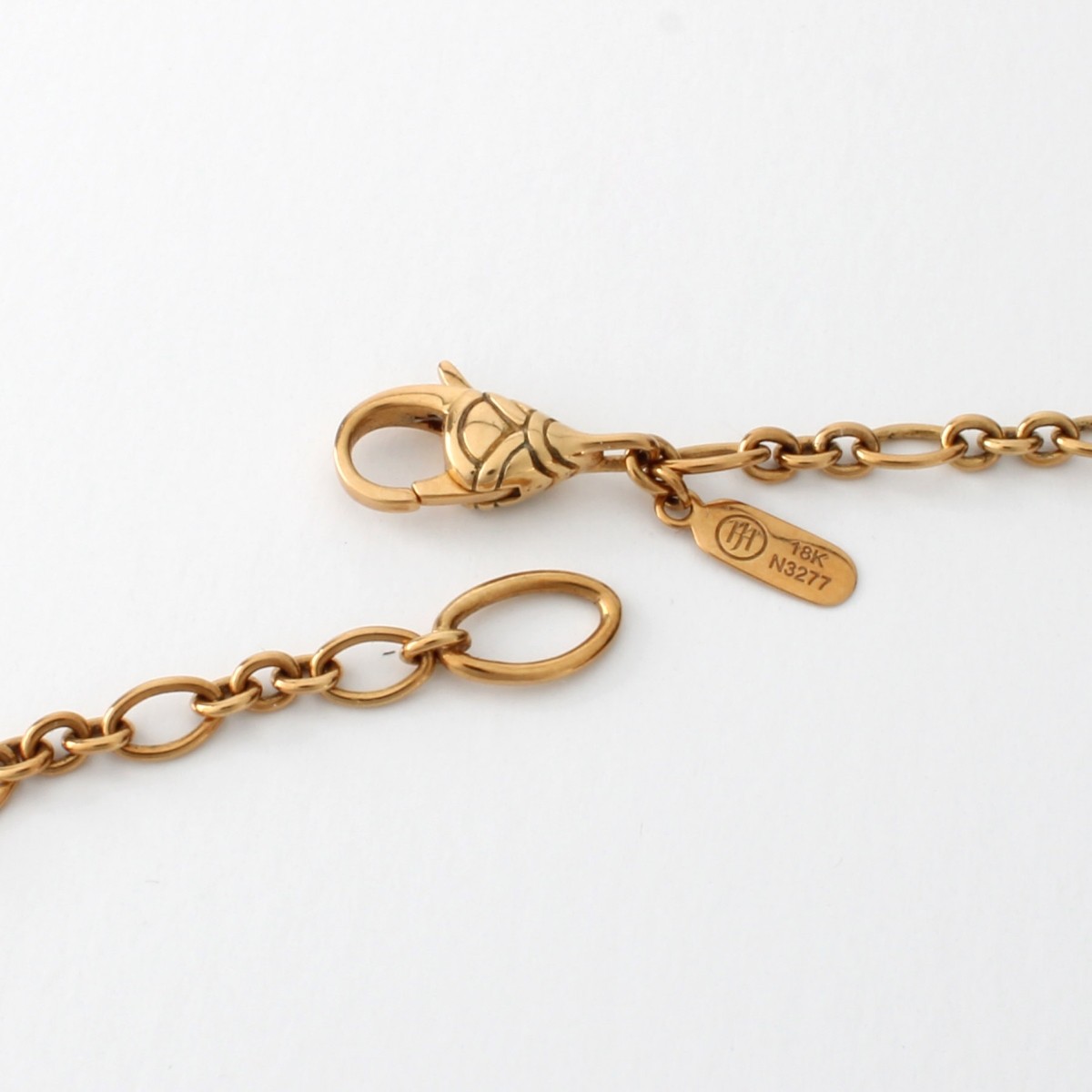 John Hardy Gemstone and 18K Necklace