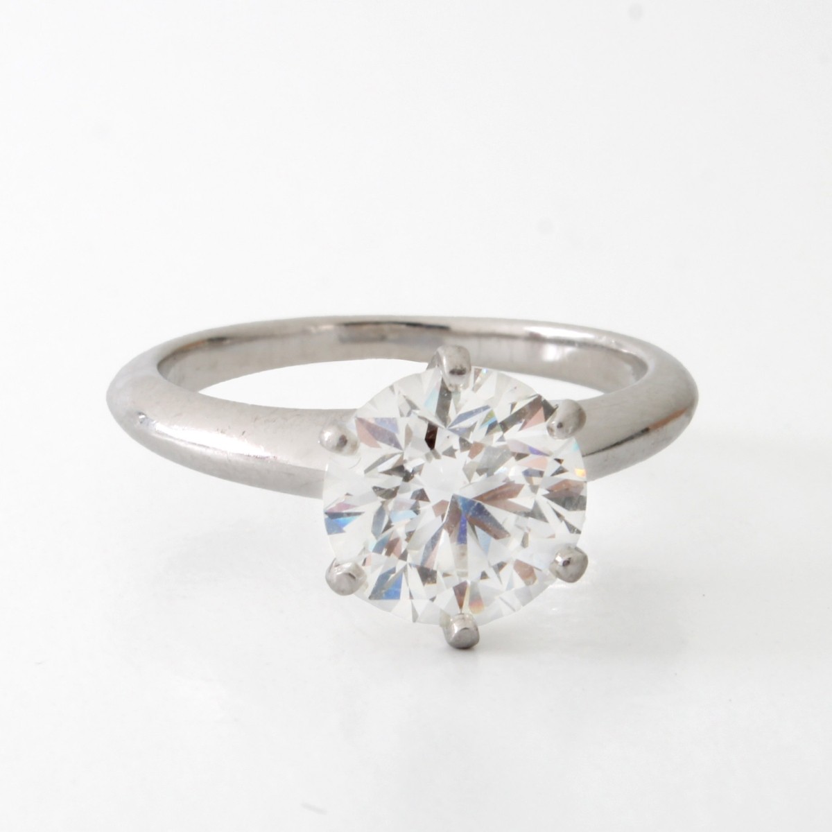 Tiffany & Co Diamond and Platinum Ring