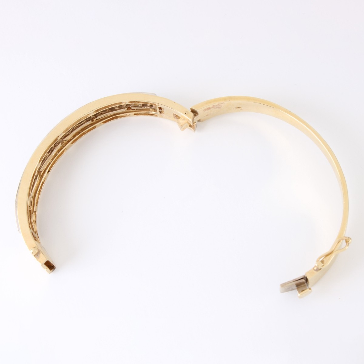 Diamond and 14K Bracelet