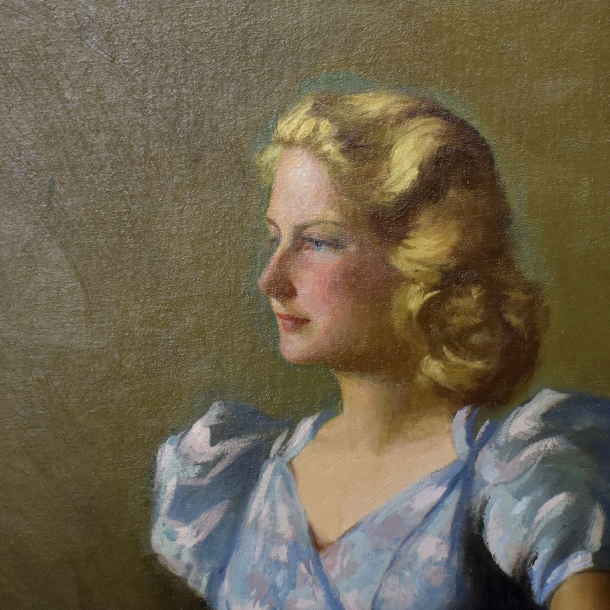 Portrait of a Blond Lady