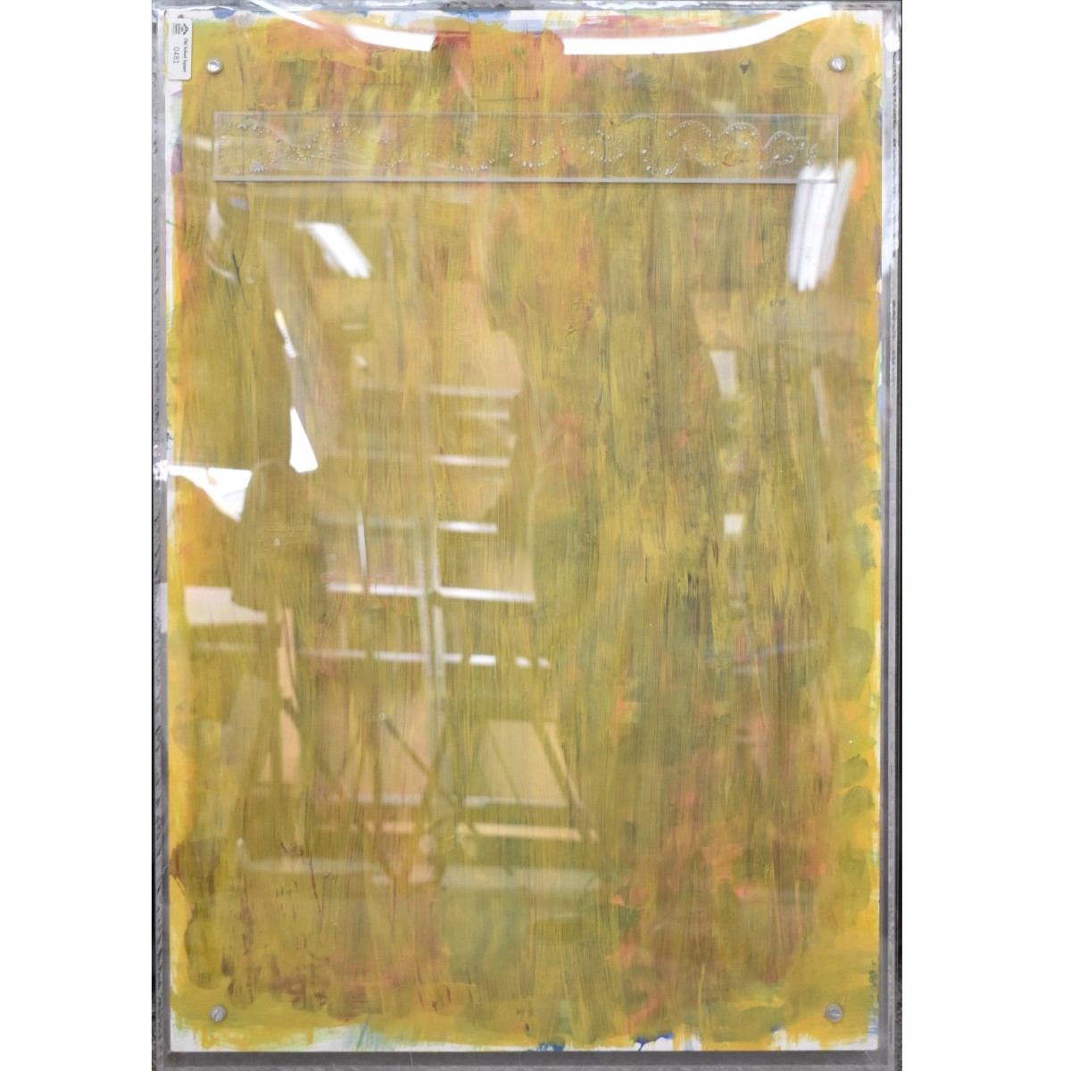 Modern Abstract, Acrylic and Metal Wall Art