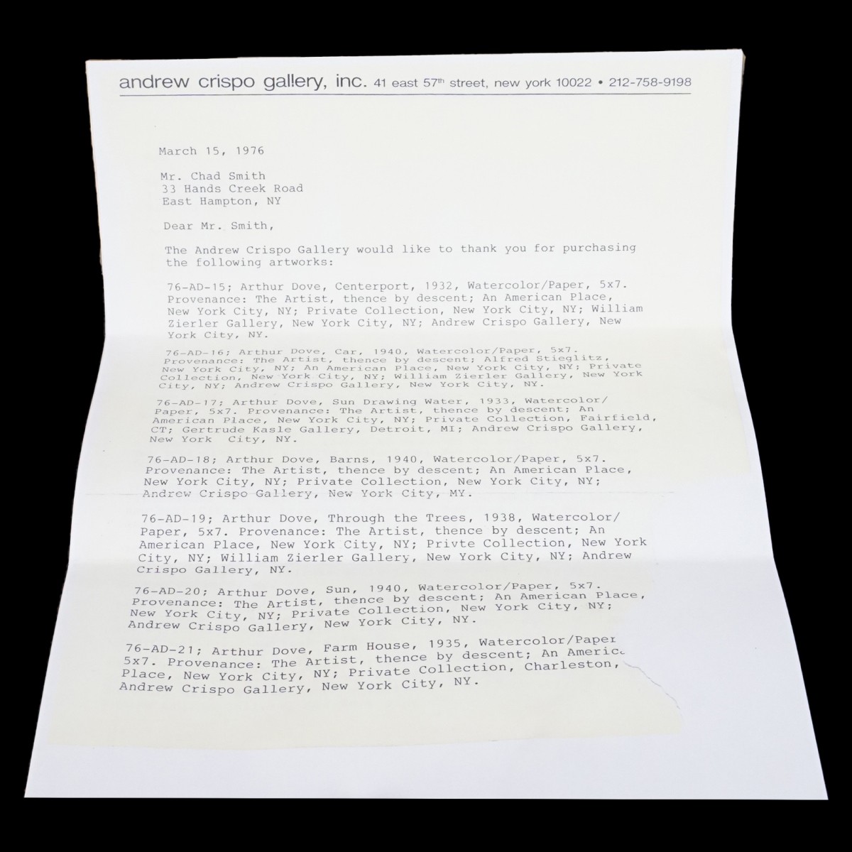 Arthur Dove American-NY (1880-1946)