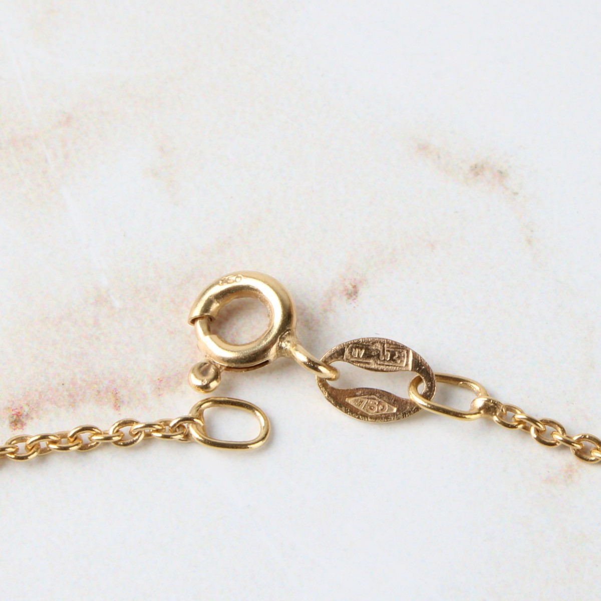 Pearl and 18K Necklace