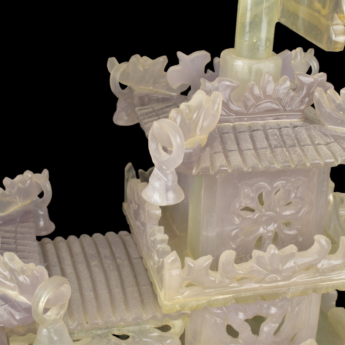 Chinese Jade Dragon Boat