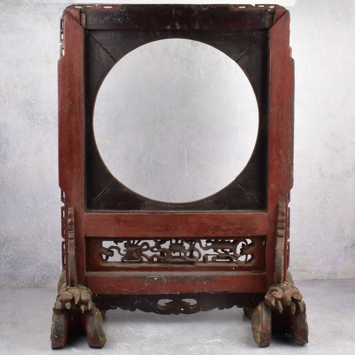 19th Century Chinese Slid in Stand