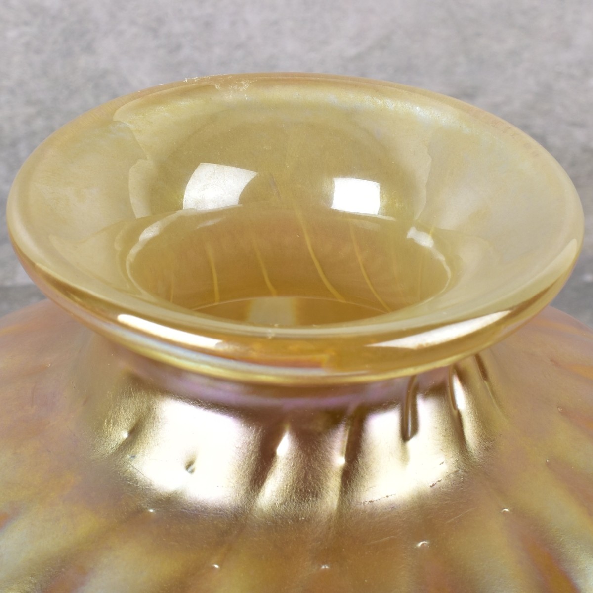Vintage Art Deco Style Glass Vases