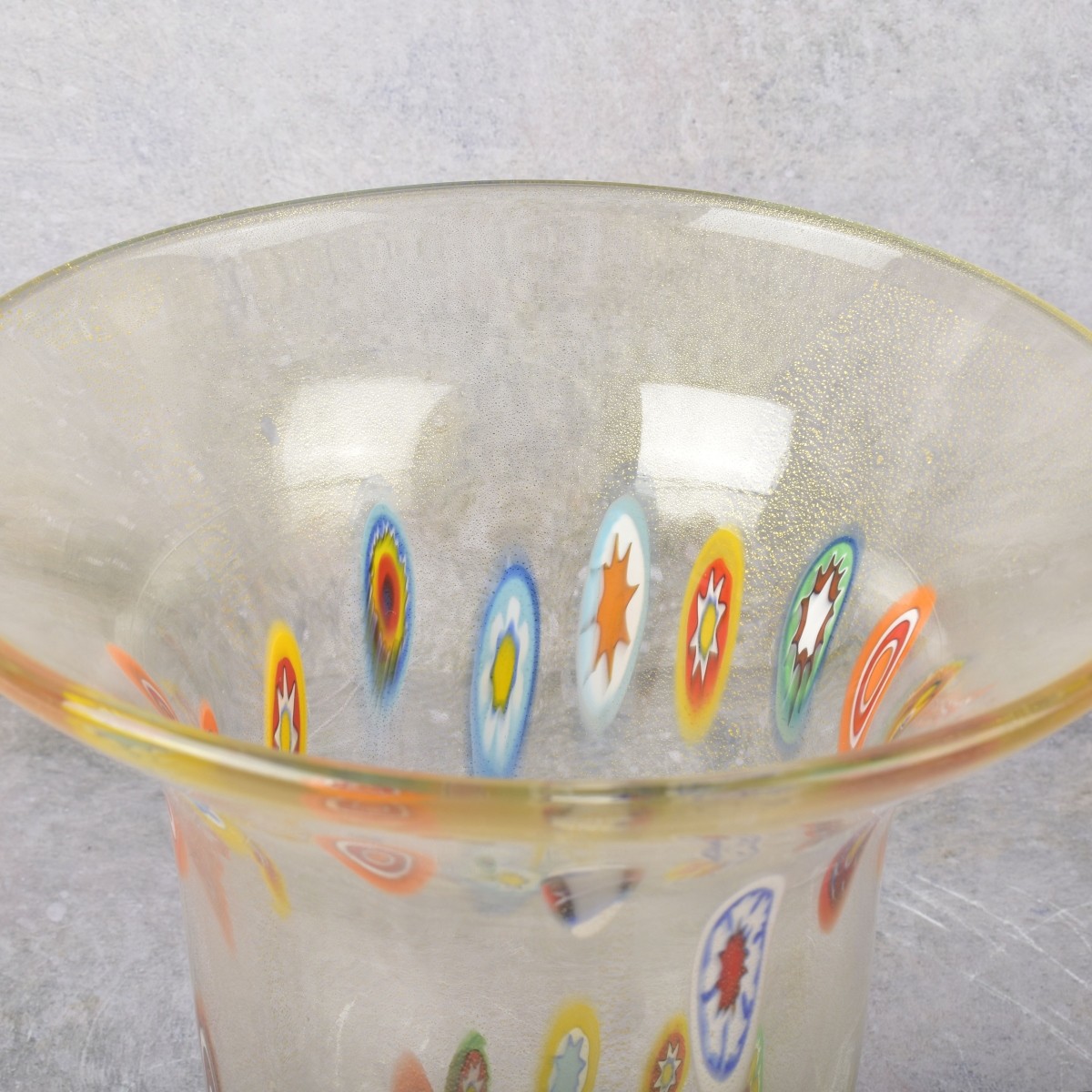 Vintage Art Deco Style Glass Vases