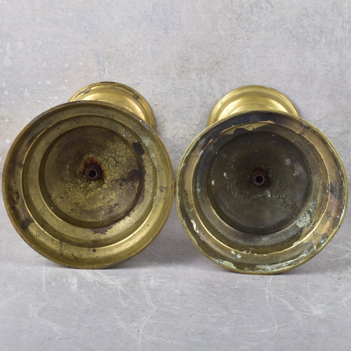 Vintage Brass Candlesticks