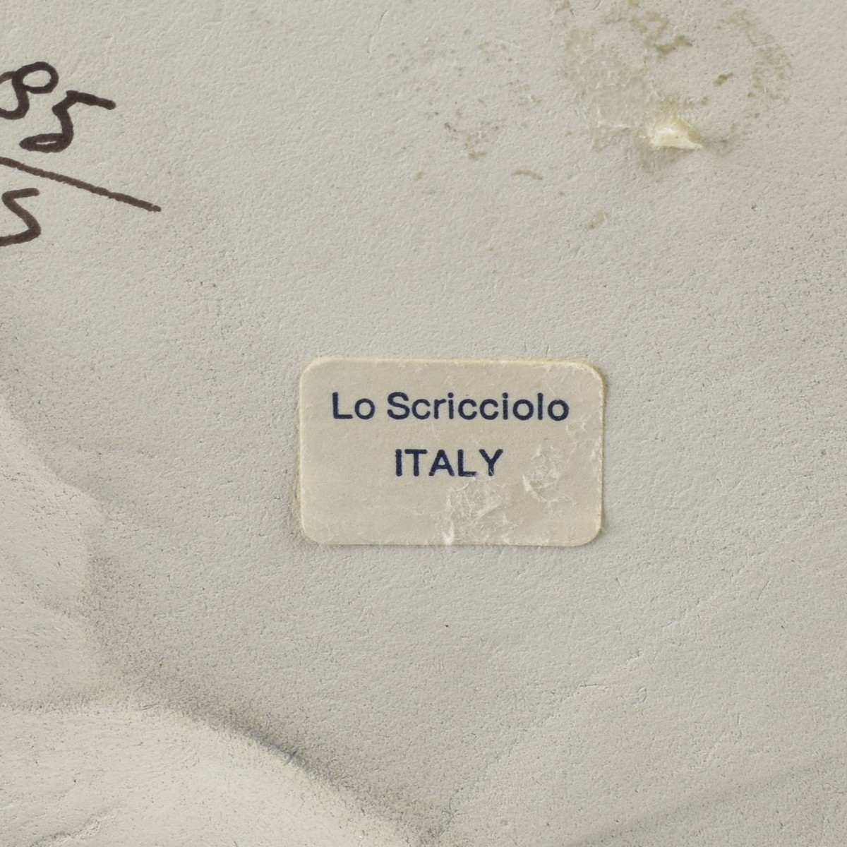 Lo Scricciolo Italy Ceramic Sculpture