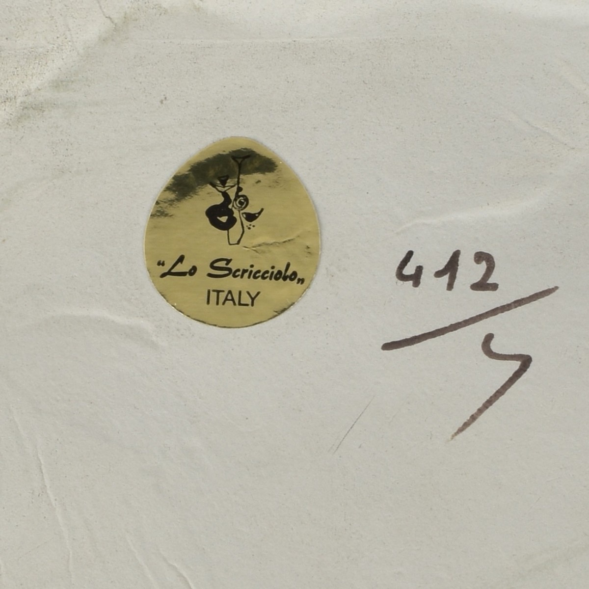Lo Scricciolo Italy Ceramic Sculpture