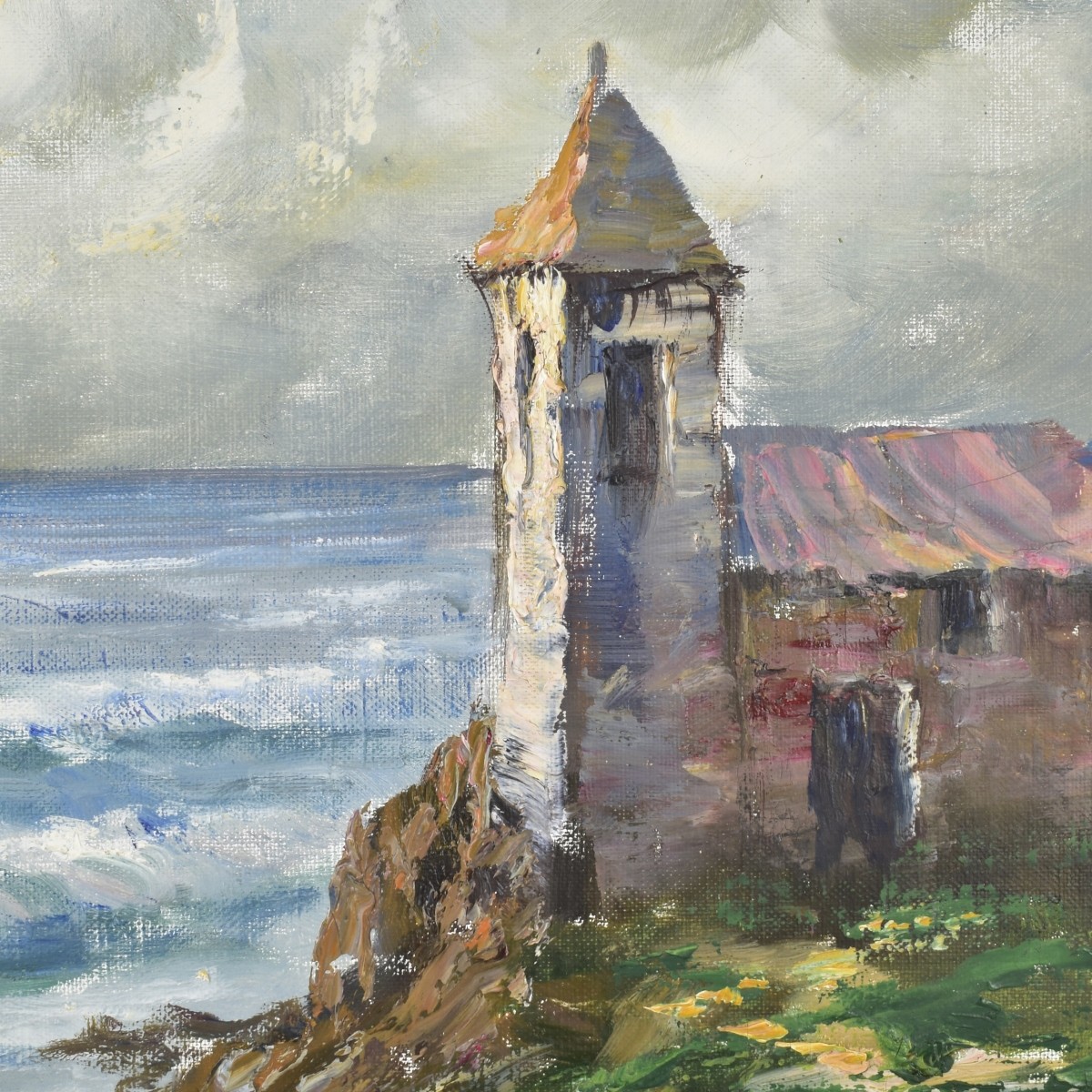 Large Oil on Canvas Still Life