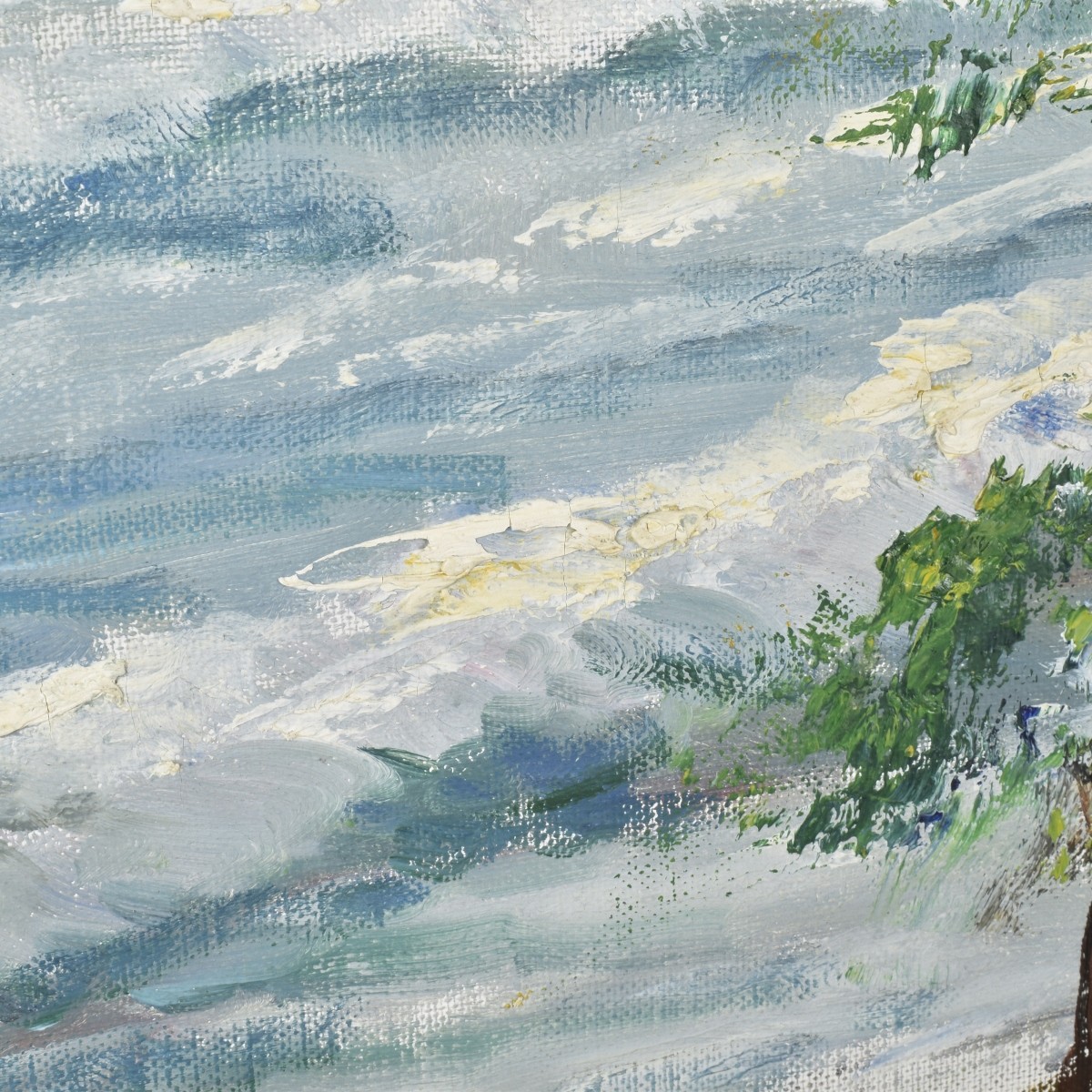 Large Oil on Canvas Still Life