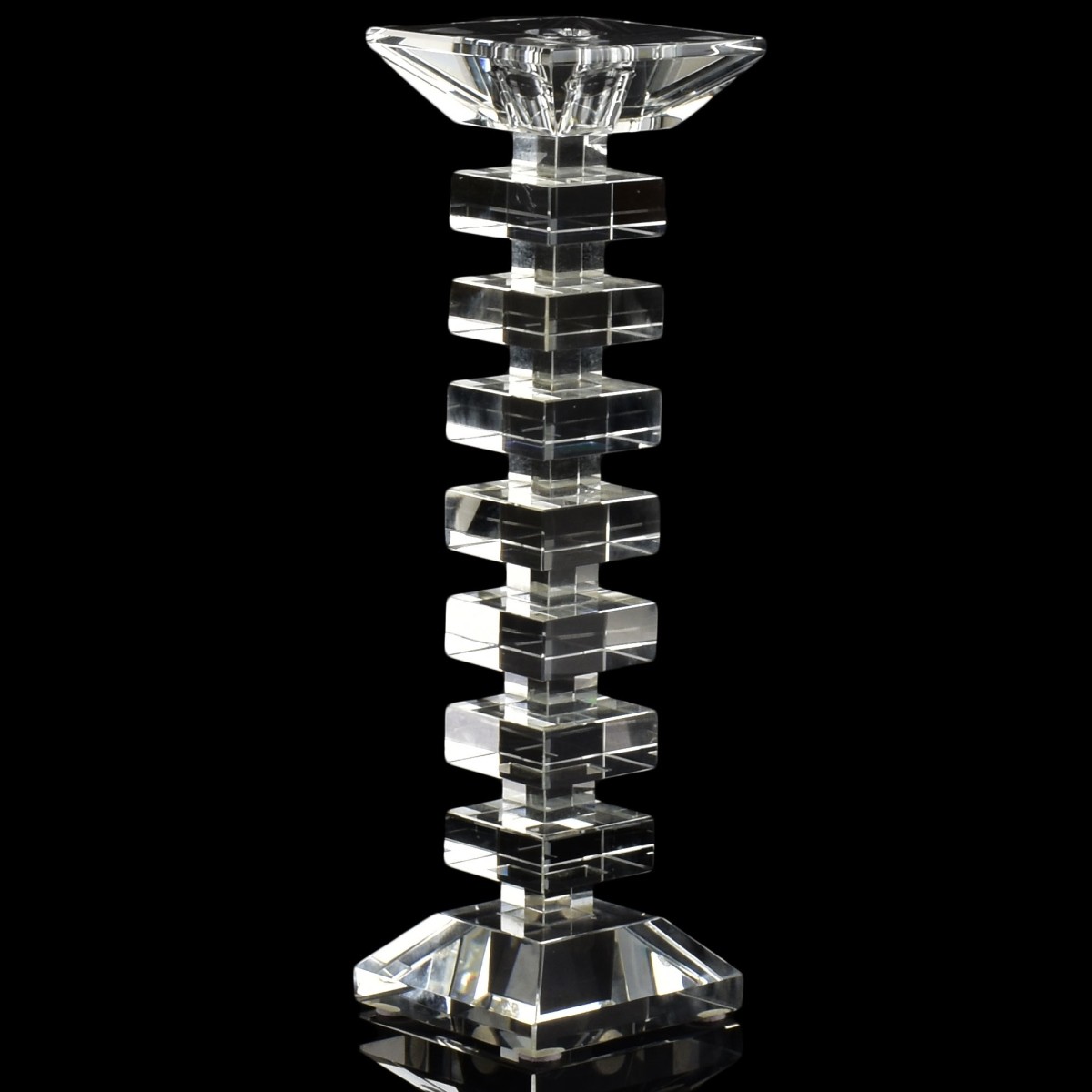 Crystal Geometric Candlesticks