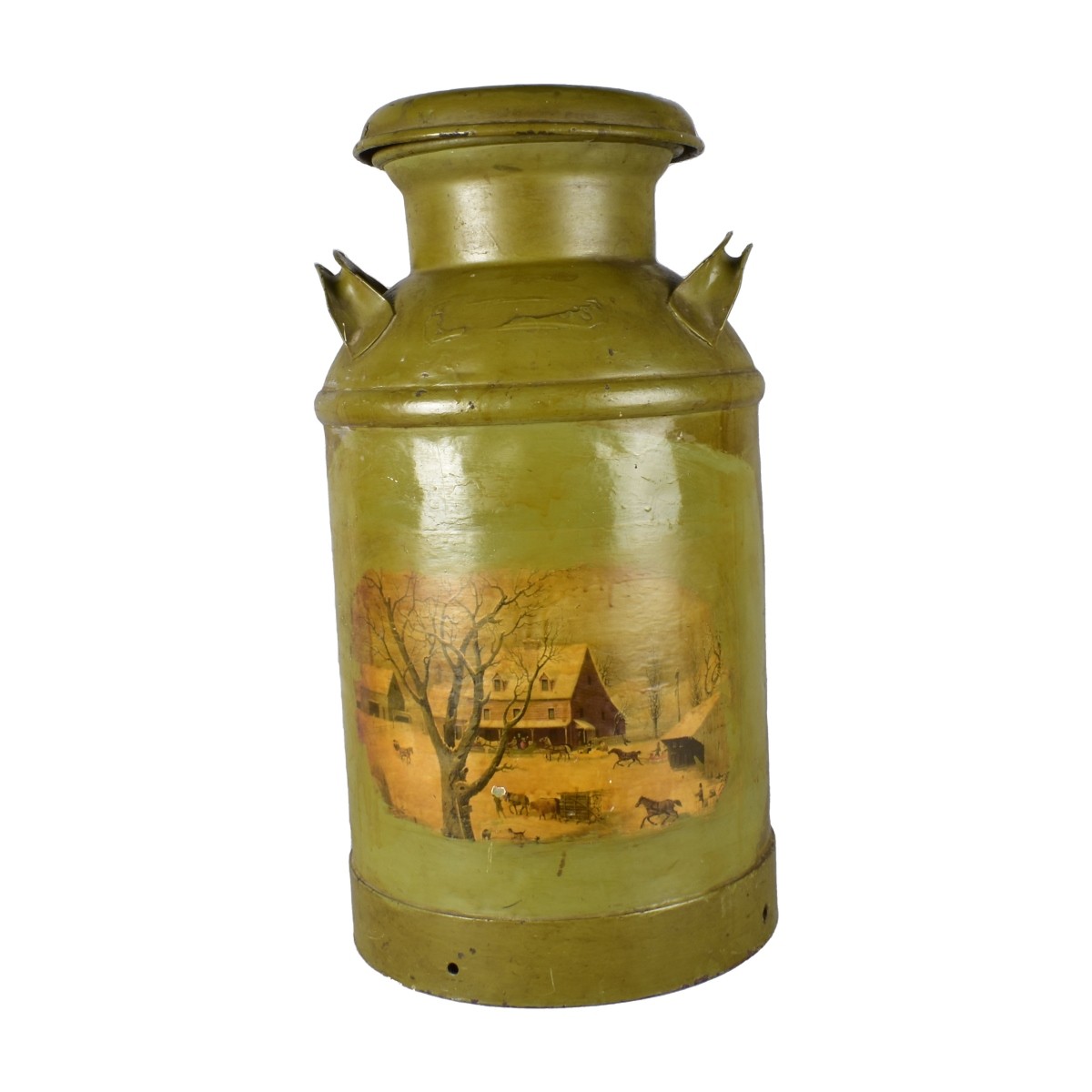 Antique Milk Canister