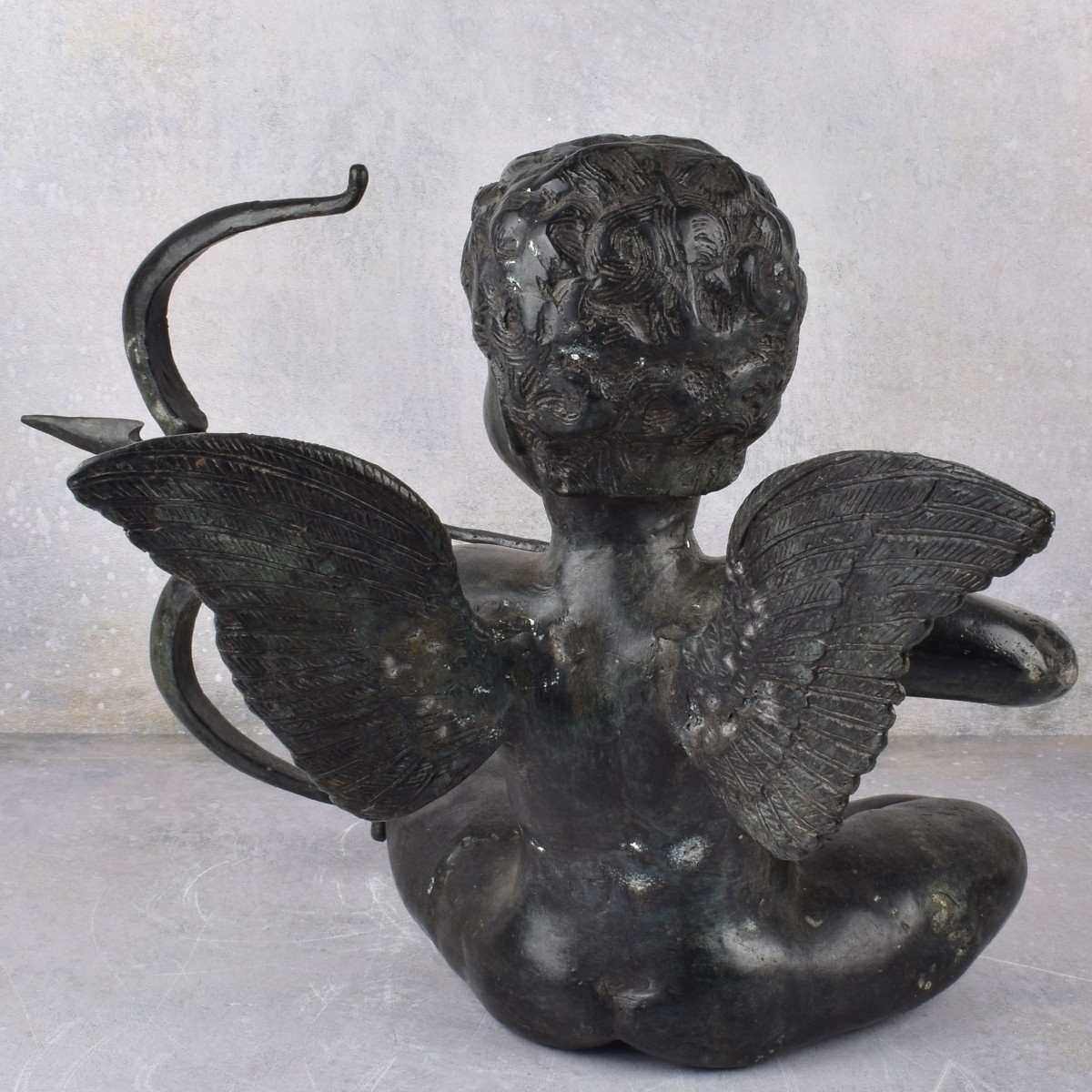 Bronze Cupid Figure