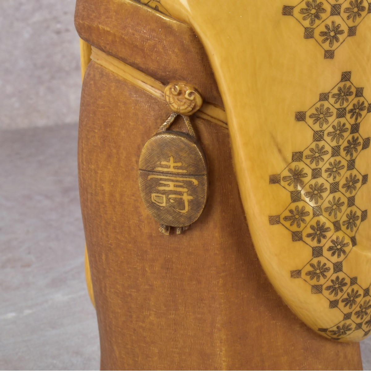 Chinese Carving of Shou Lao