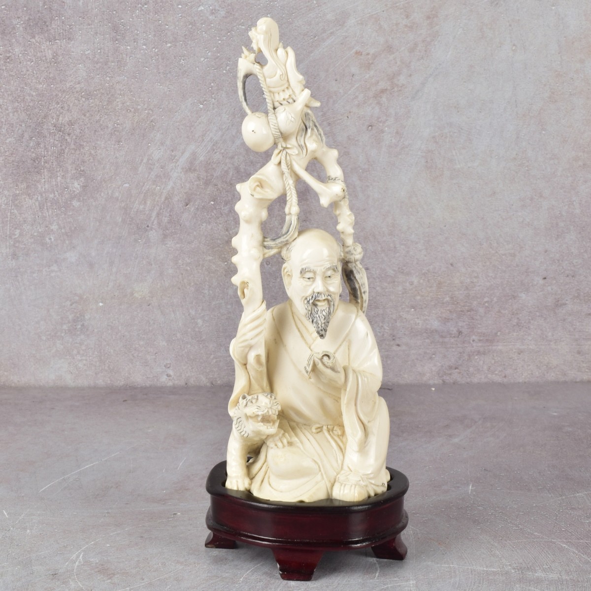 Chinese Carving of a Scholar