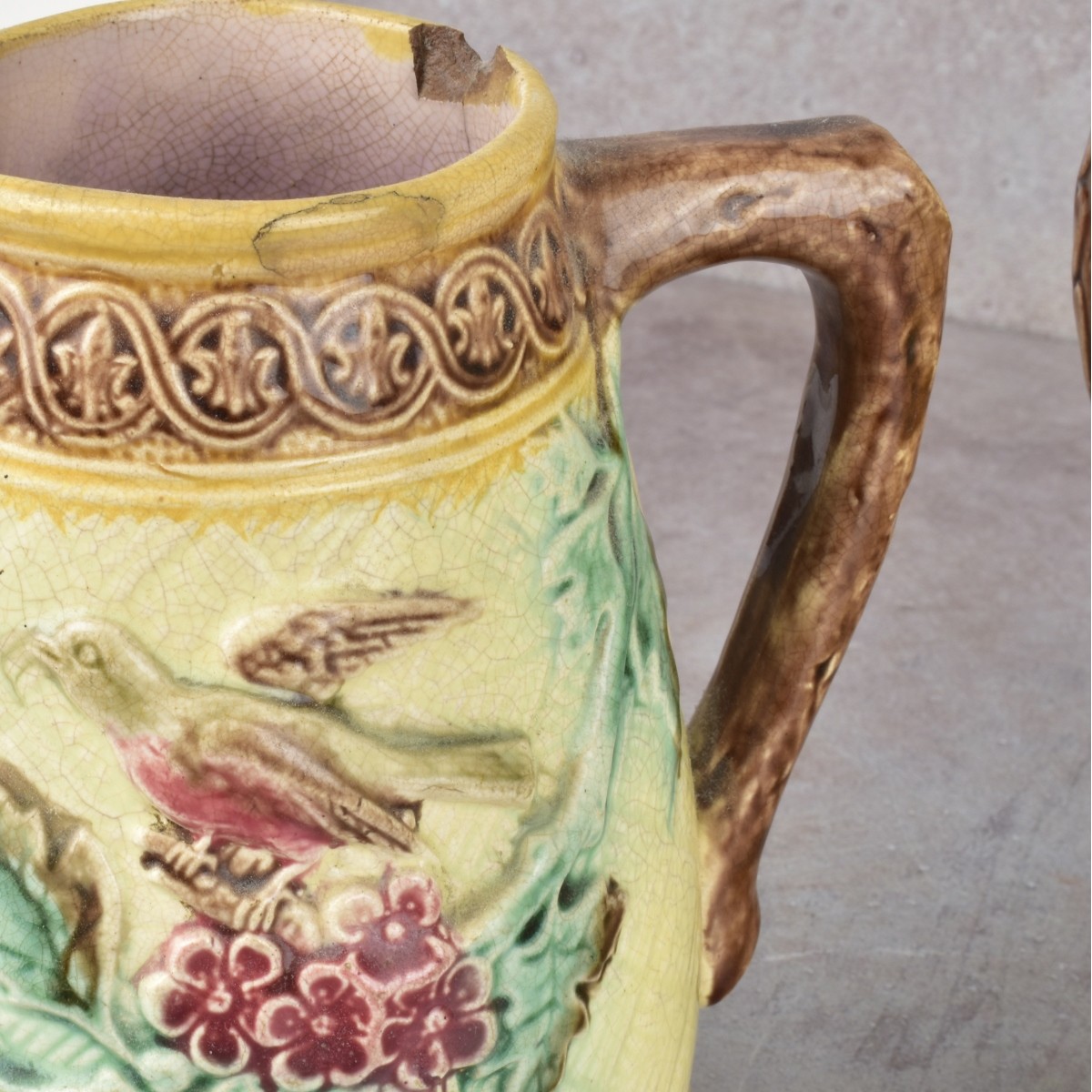 Antique Majolica Pottery