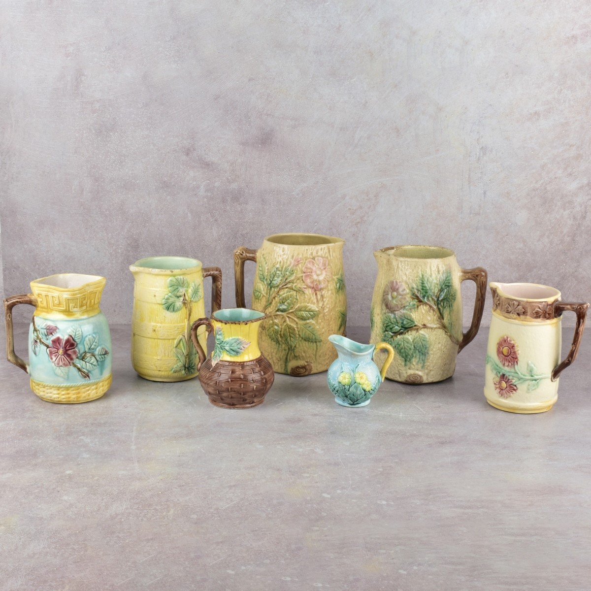 Antique Majolica Pottery