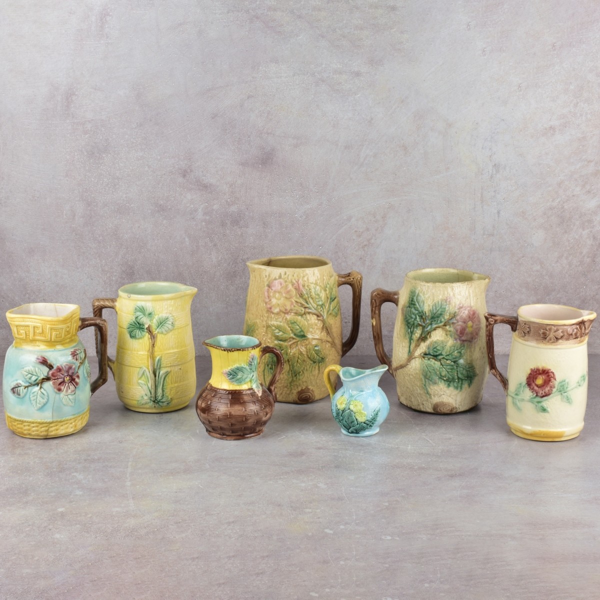 Antique Majolica Pottery