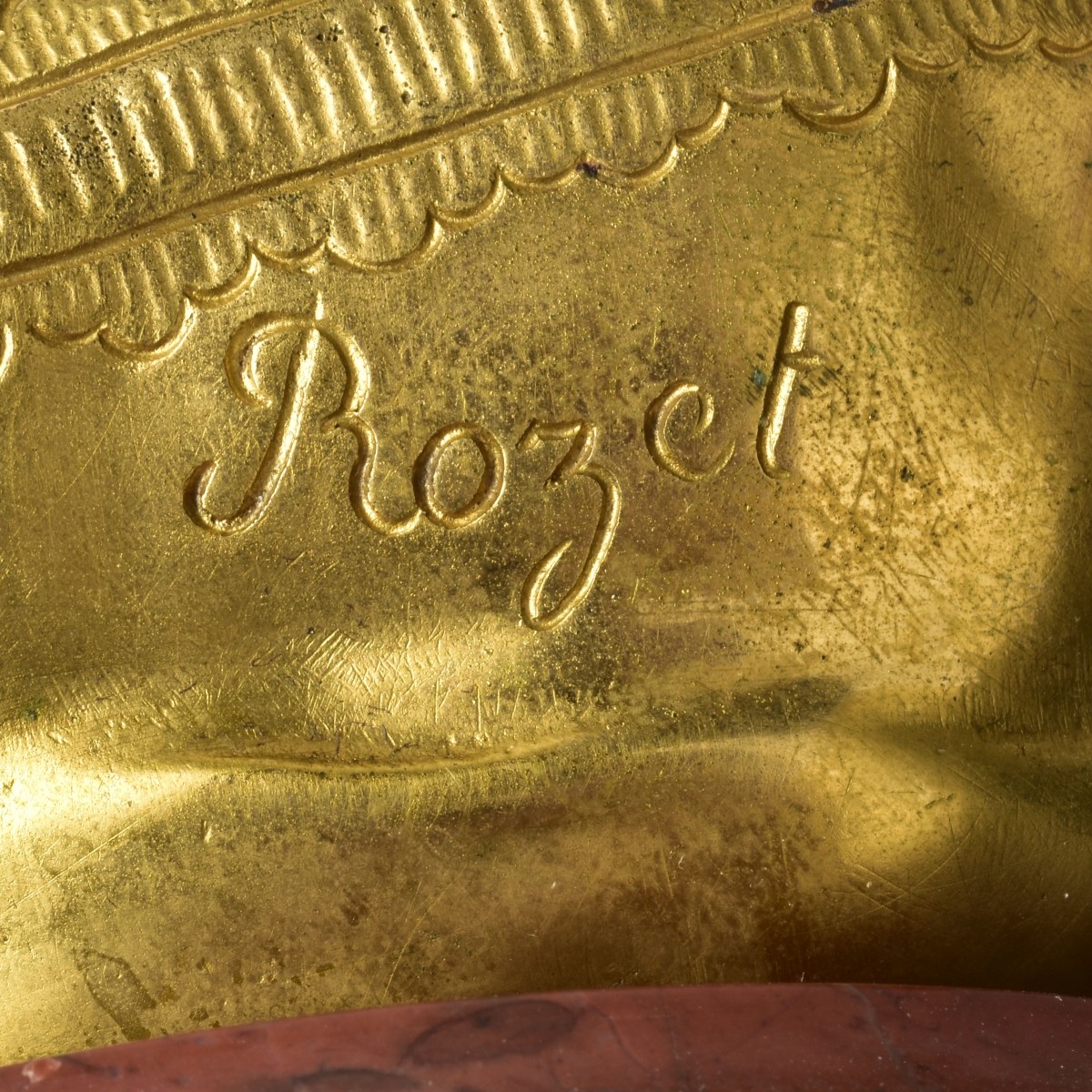 Fanny Rozet, French (1881 - after 1921) Gilt Bronz