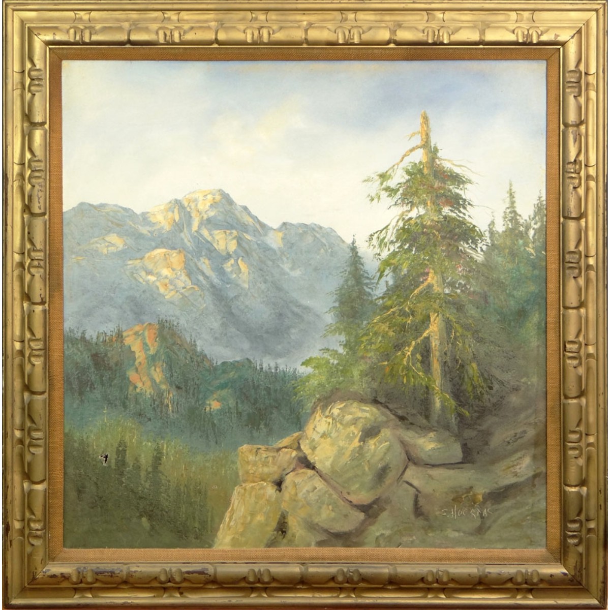 Segundo (Aguair) Huertas Argentine (1923-2010) O/C