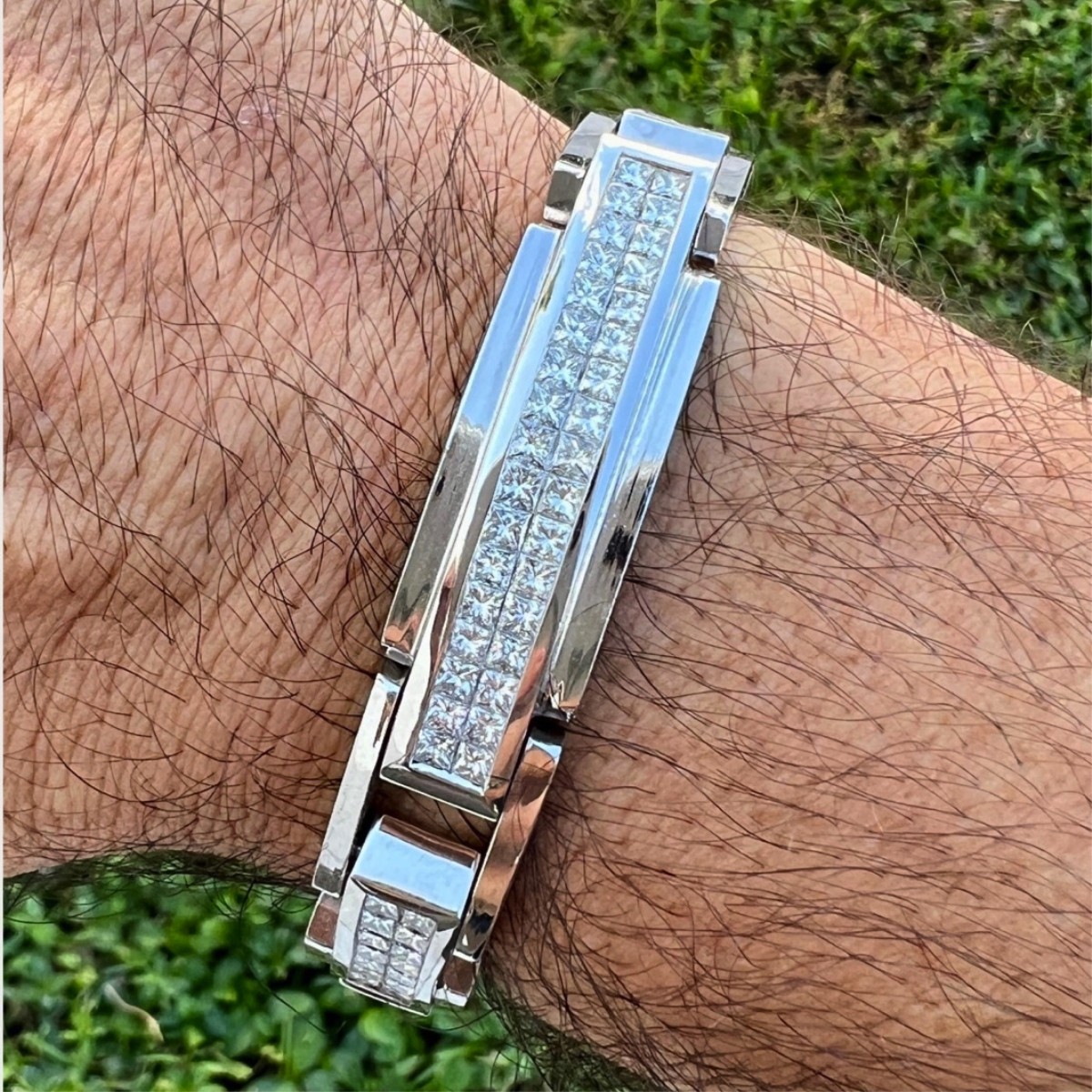 Diamond and 18K Bracelet