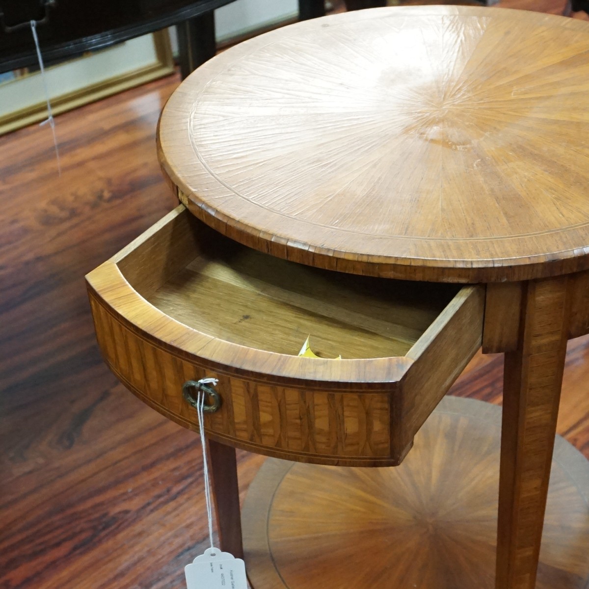 Round Side Table Mid 20C Louis XVI Style