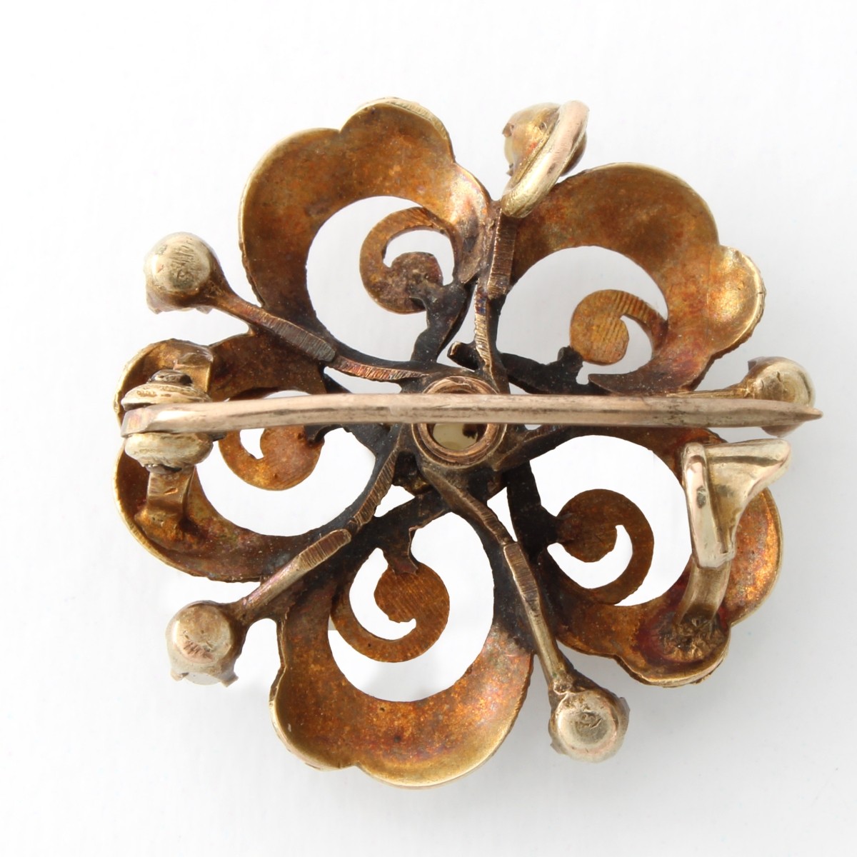 Art Nouveau 14K Pendant / Pin