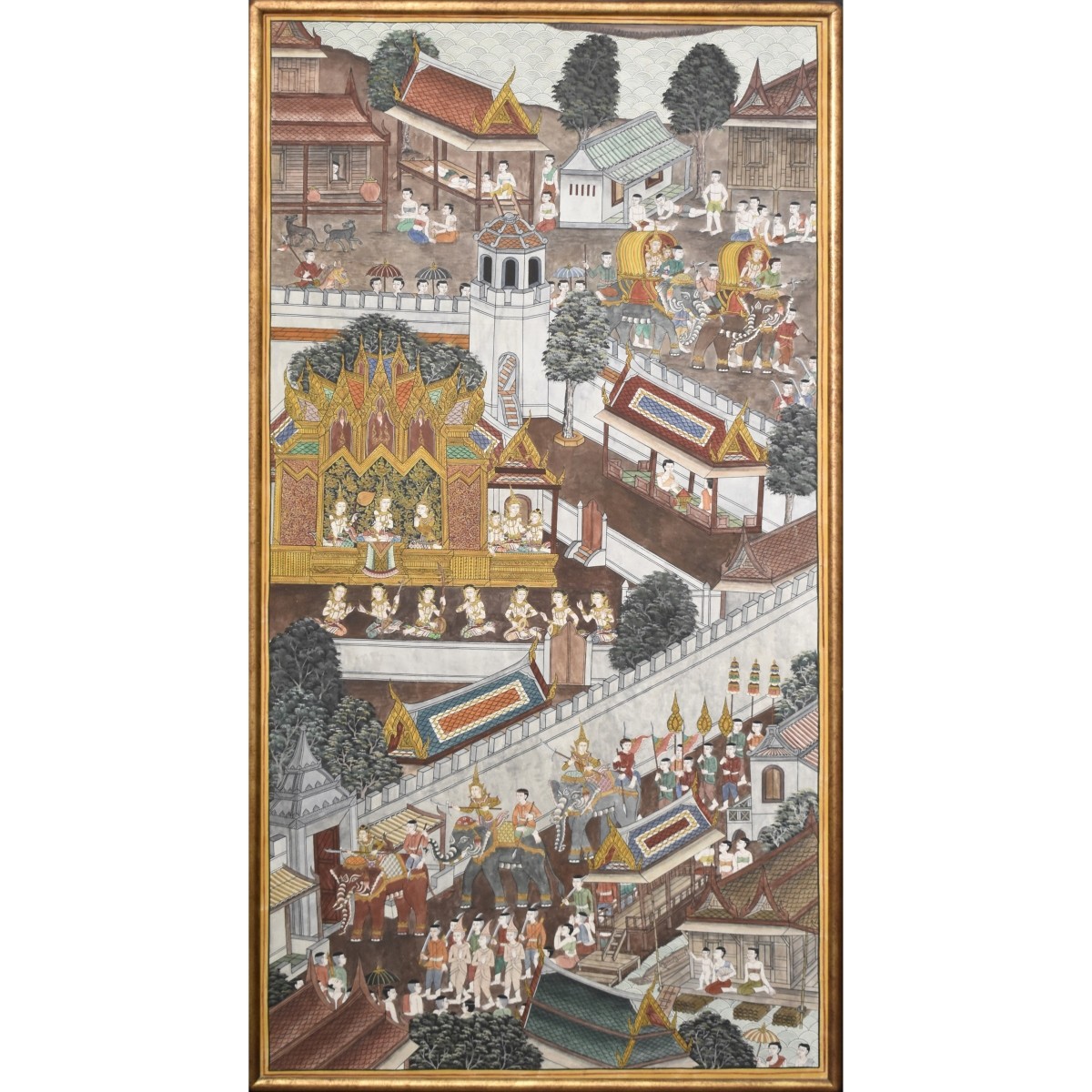 Large Thai Painting