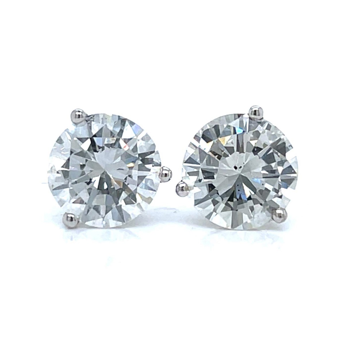 Diamond and 14K Ear Studs