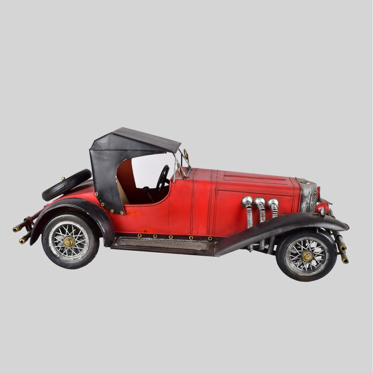 Vintage Model of a 1930s Mercedes Benz