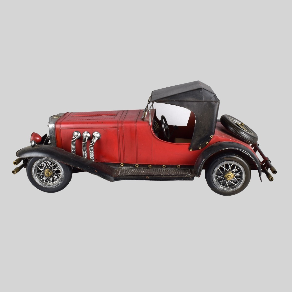 Vintage Model of a 1930s Mercedes Benz